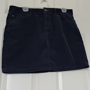 Tommy Hilfiger Corduroy Mini Skirt - Size 12